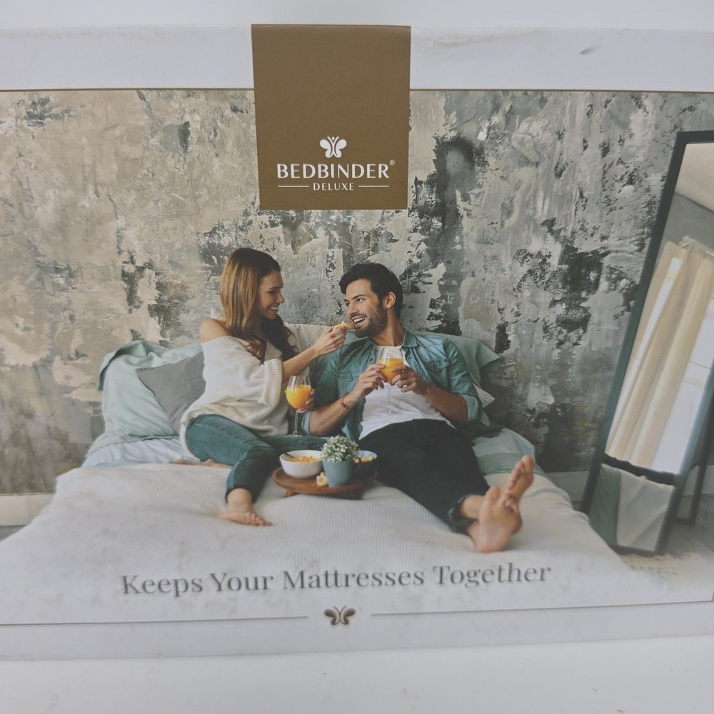 New BedBinder Deluxe - Bed and Mattress Bridge Gap Filler – Twin to King - Picture 2 of 8